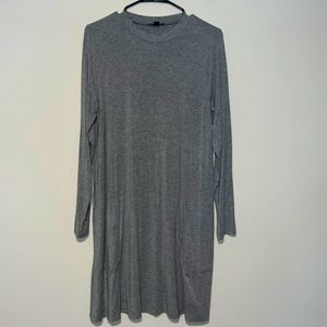 J. Crew - Long Sleeve Tee Dress w/ Pockets! - Size L - EUC